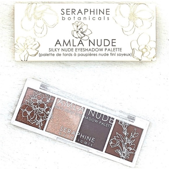 SERAPHINE’S Botanicals [2pc Cherimoya+Fig Lasting Lip Satin+Silky Nude Shadow’s] - Picture 3 of 16